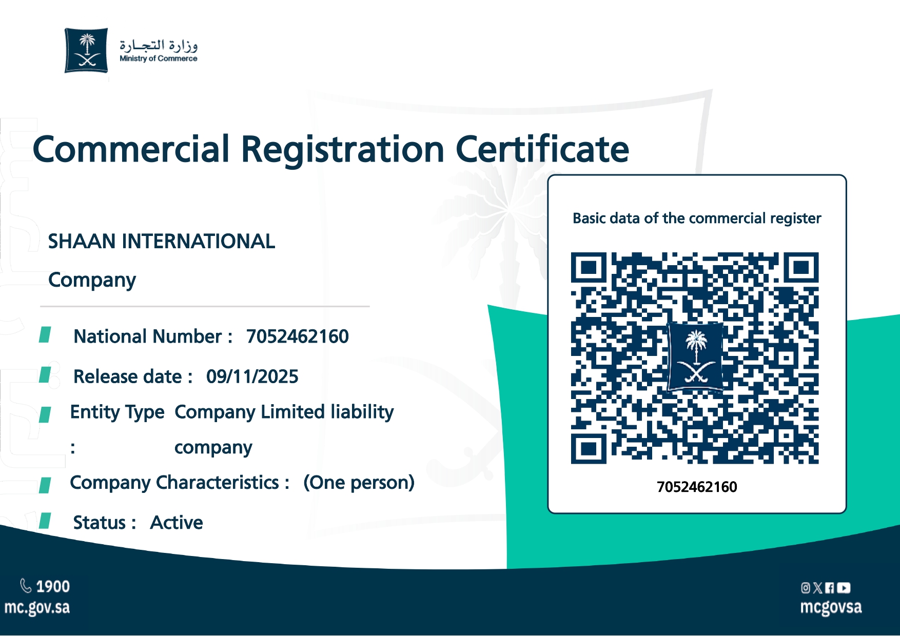 Cr Certificate